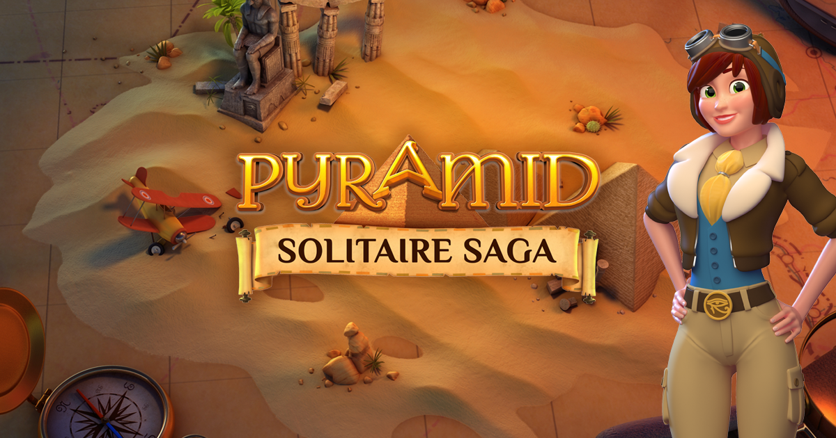 Pyramid Solitaire Saga: ¡descarga en King.com!